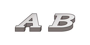 チャンネル文字 独立型