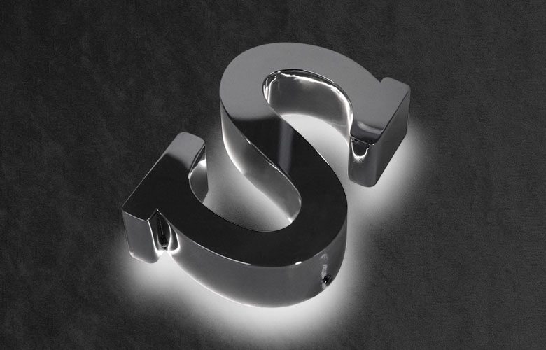 LEDチャンネル文字看板 後面発光タイプ カルーセル