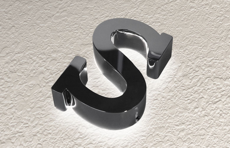 LEDチャンネル文字看板 後面発光タイプ カルーセル