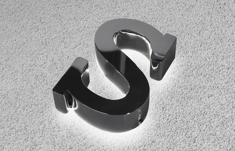 LEDチャンネル文字看板 後面発光タイプ カルーセル