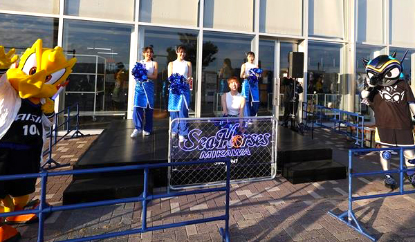 バスケットチーム「シーホース三河」様のネオンサイン｜ネオン看板製作をしました